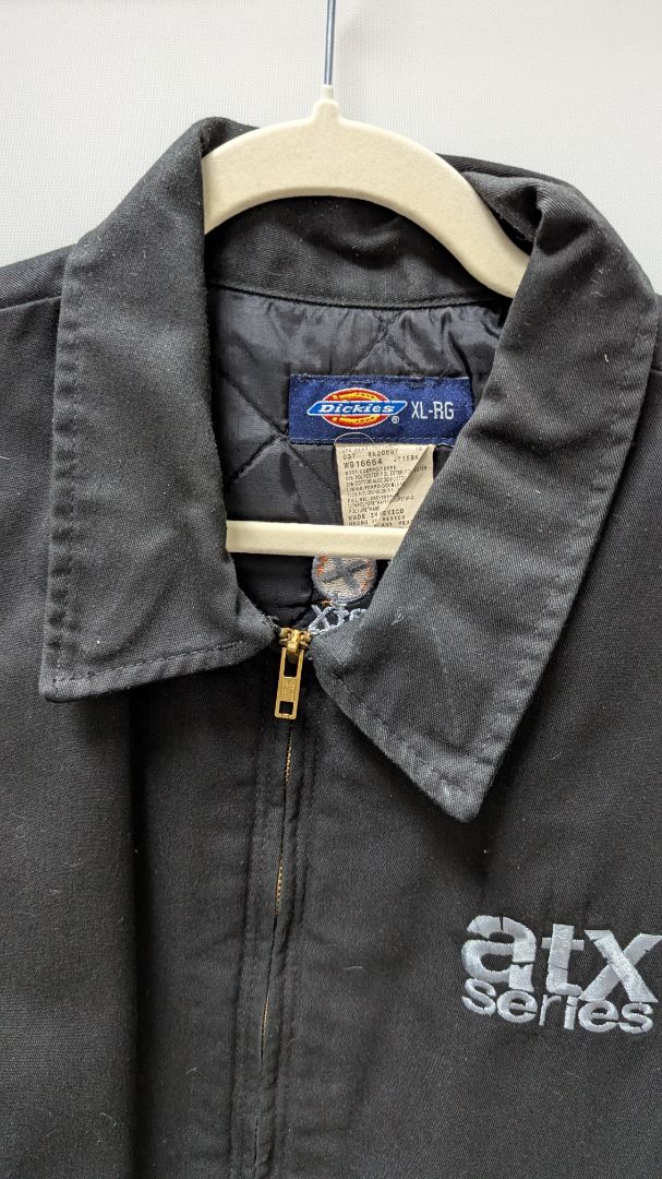 Dickies Black atx series Zippered Jacket