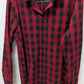Pacific Outfitters Red/Black Plaid "Active Stretch" Button-Down Shirt