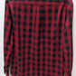 Pacific Outfitters Red/Black Plaid "Active Stretch" Button-Down Shirt