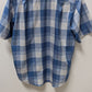 ORVIS Men's Blue Plaid Button-Down Shirt