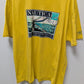 NAUTICA Yellow "Island Hopping" Graphic T-Shirt