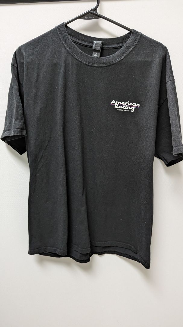 Hanes Black "American Racing" Graphic T-Shirt