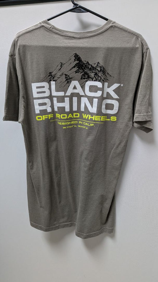 Black Rhino Light Grey Short-Sleeve Graphic T-Shirt