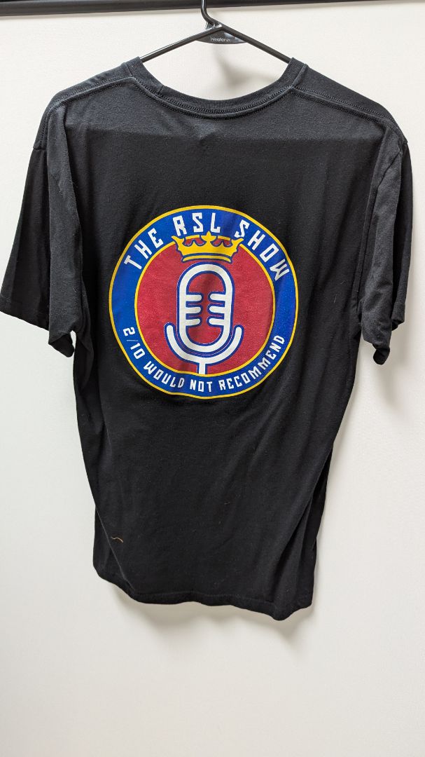 Next Level Apparel Black "The RSL Show" Graphic T-Shirt