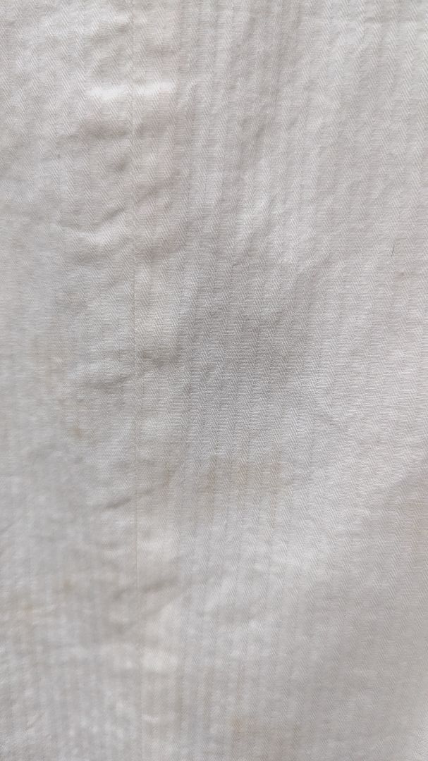 Banana Republic Navy/White Striped Linen Vest