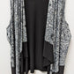 Slinky Black/White Paisley Printed Vest