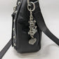Harley Davidson Black Studded Rider Leather Crossbody Purse