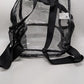 BUSIUW Black/Clear Plastic Backpack