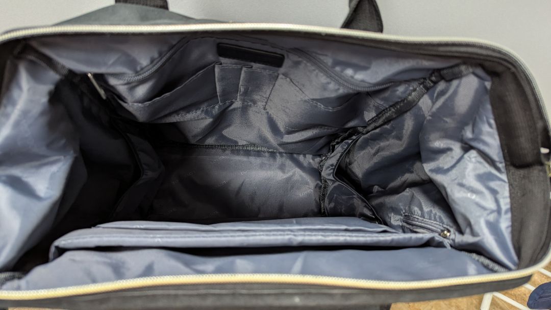 Loveook Black/Gold Travel Laptop Backpack