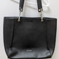 Calvin Klein Black Faux-Leather Tote Bag