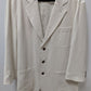 Tommy Bahama Men's Ivory Silk 3-Button Blazer Jacket