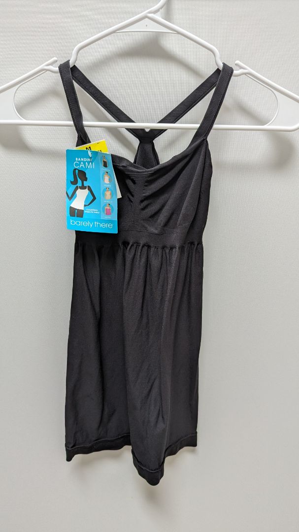 barely there Black Bandini Convertible Shapewear Cami