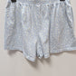 Wild Fable Light Blue/White Flower Sleep Shorts