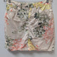 Croft & Barrow Tan Floral Casual Skort