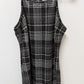 J for Justify Black/White Plaid Mini Dress