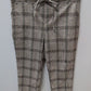 Jules & Leopold Brown Plaid Skinny Leggings