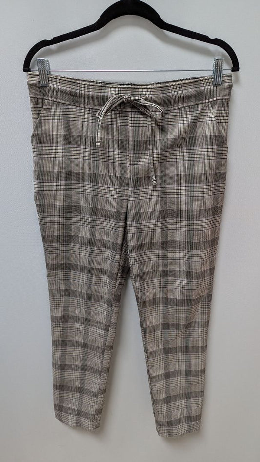Jules & Leopold Brown Plaid Skinny Leggings
