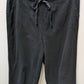 Croft & Barrow Black Cotton Cropped Casual Pants
