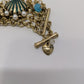 Betsey Johnson Gold "Under the Sea" Charms Bracelet