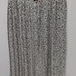 St. Michael UK White/Black Printed Pleated Maxi Skirt