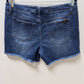 Joe's Medium Wash Raw Hem Denim Shorts