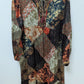 Johnny Was Workshop Multicolor Silk Printed Maxi Dress