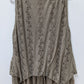 Pretty Angel Brown Lace Sleeveless Dress