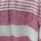 Lauren Ralph Lauren Pink/White Striped Blouse