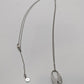Michael Kors Silver Padlock Pendant Necklace