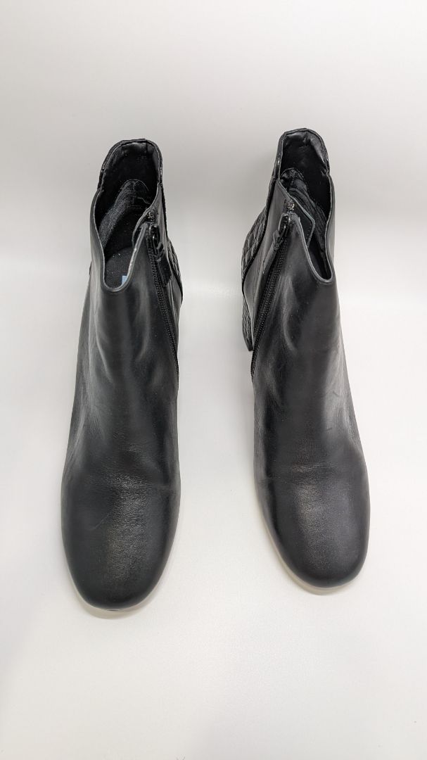 Cole Haan Black Crocodile Nella Bootie