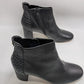 Cole Haan Black Crocodile Nella Bootie