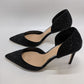 Jewel Badgley Mischka Black Alexandra Heels
