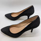 INC Black Zitah Rhinestone Studded Heels