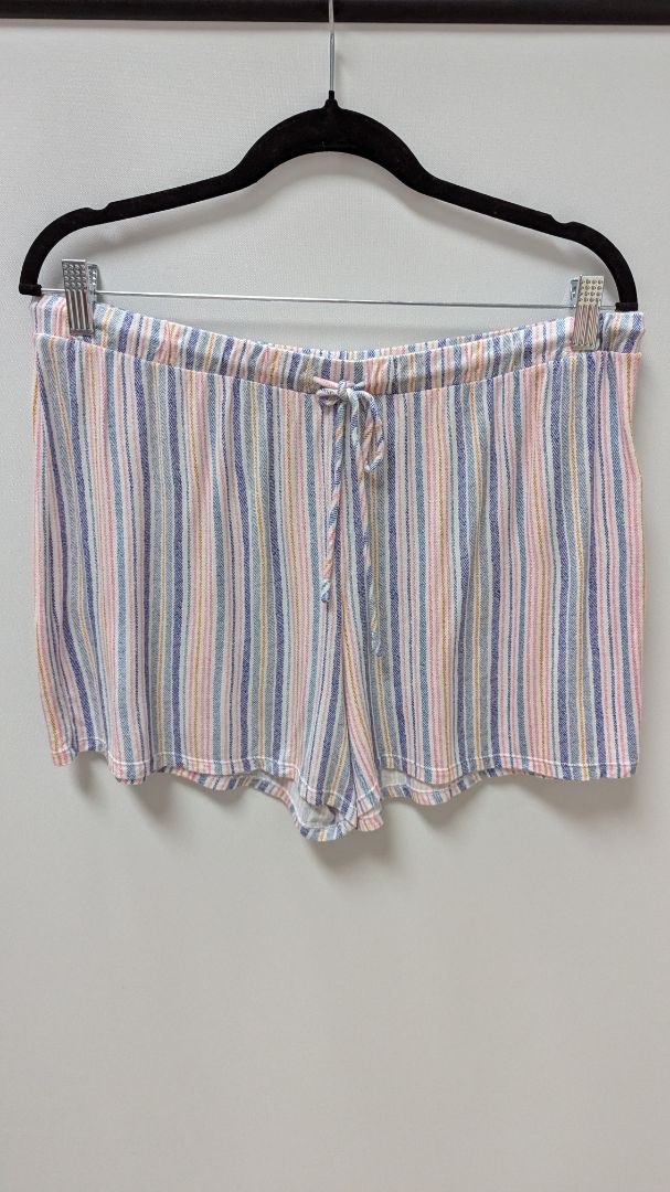 Cuddl Duds Pink/Blue Striped Sleepwear Set