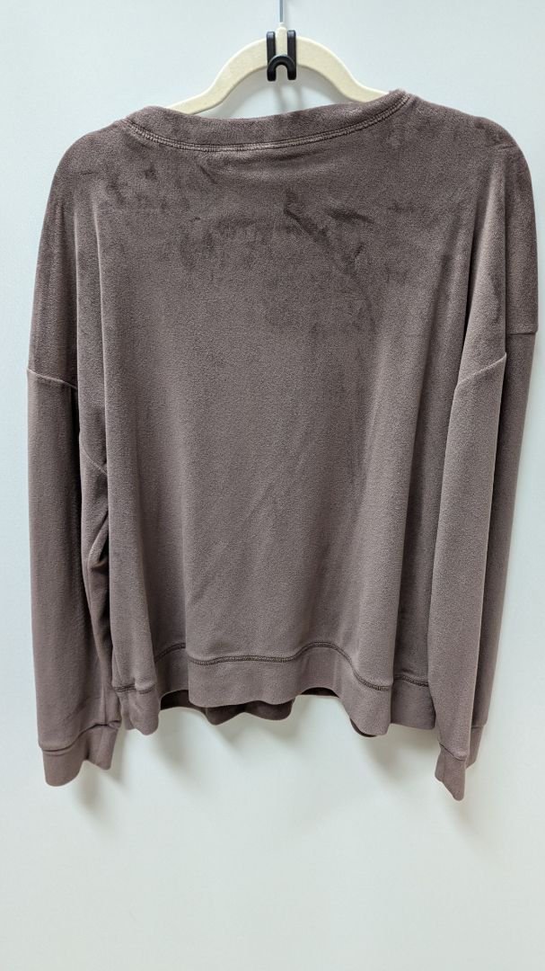 GAP Light Brown Fleece Sweatshirt & Sweatpants Set