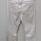 VENUS White/Black Floral Lace Flared Jeans