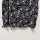 Tranquility Black/White Floral Knit Skort