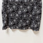 Tranquility Black/White Floral Knit Skort
