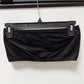 Black Ruched Center Bandeau Bra