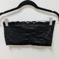 Marilyn Monroe Black Lace-Back Bandeau Bra