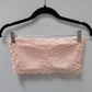 Marilyn Monroe Pink Lace-Back Bandeau Bra