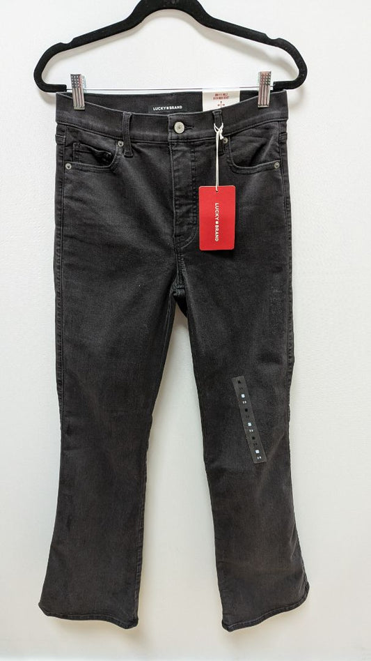 Lucky Brand Faded Black No.3 Uni-Fit High-Rise Bootcut Jeans