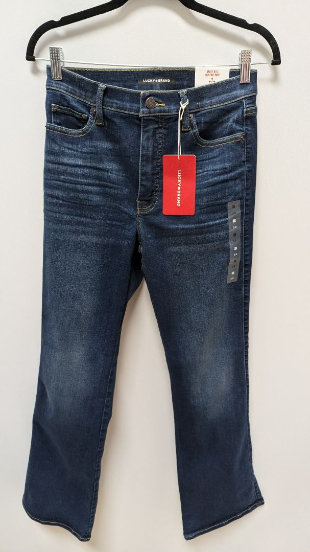 Lucky Brand Dark Wash No.3 Uni-Fit High-Rise Bootcut Jeans