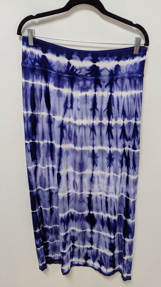 Zenergy by Chico's Brazilian Blue Tie-Dye Marissa Skirt