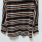 Chenault Brown/Grey Striped Knit Sweater