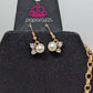 Paparazzi Gold/Faux Pearl Cluster Necklace Set