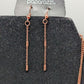 Paparazzi Rose Gold 3-Strand Crimp Bead Necklace Set