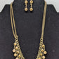 Paparazzi Bronze Faux-Gemstone Beaded Necklace Set