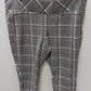 Torrid Grey/Pink Plaid Pixi Pants