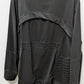 AVE Leisure Black Pleated Active Zippered Jacket